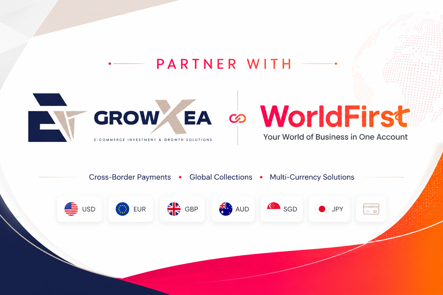 GrowXea ve WorldFirst partnerliği: sınır ötesi ödemeler, global tahsilat ve çoklu para birimi çözümleri