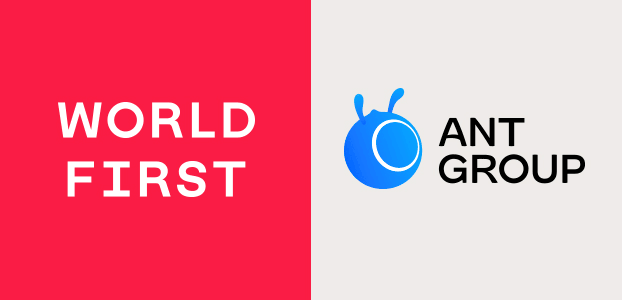 WorldFirst ve Ant Group logoları