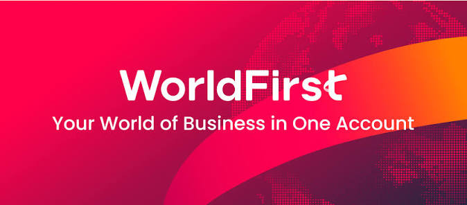 WorldFirst marka görseli: Your World of Business in One Account